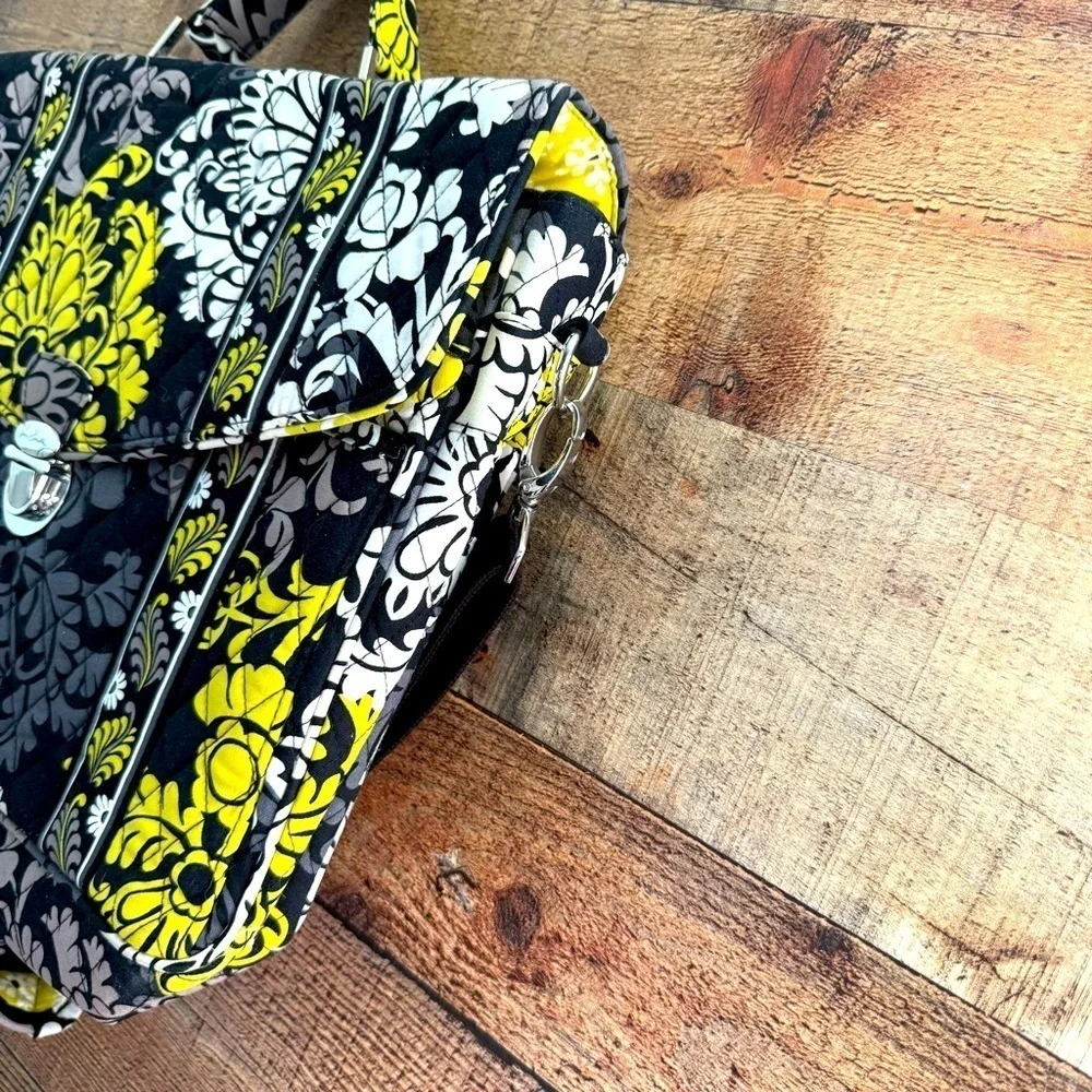 Vera Bradley Attaché Briefcase Baroque Pattern